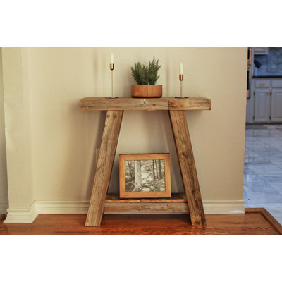 Cleavon 30'' Solid Wood Console Table