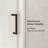 56"-60" W x 72" H Single Sliding Frameless Shower Door-124638138