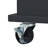 Kitchen Storage Island with Drop Leaf and Rubber Wood-410266602