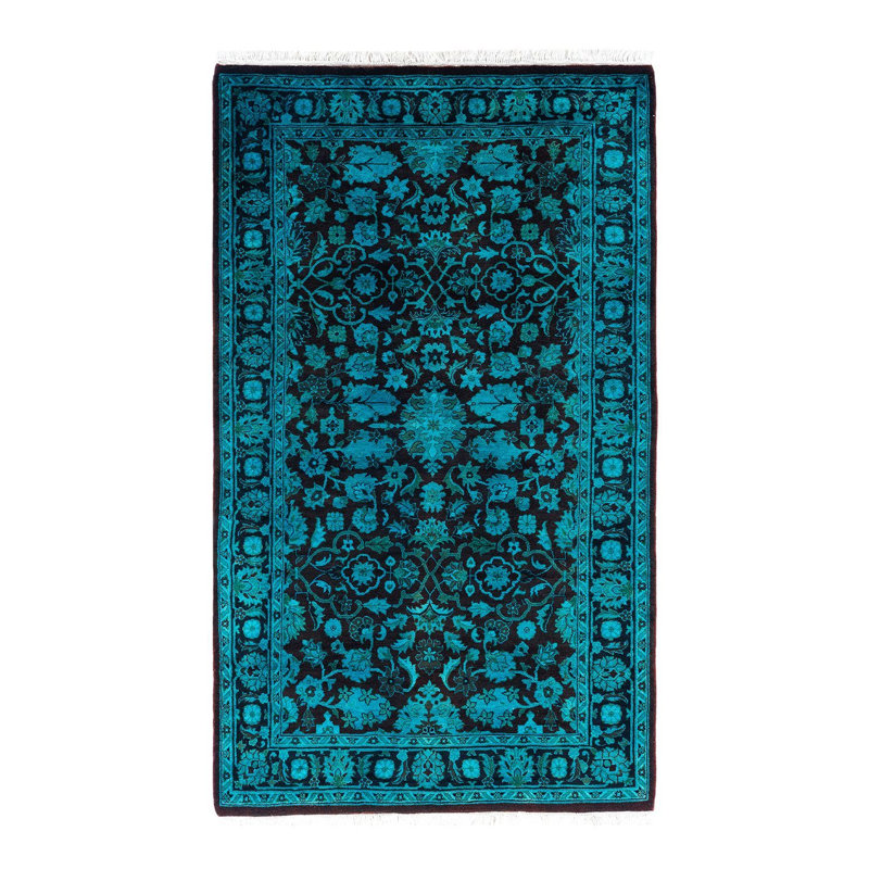 Tapis unique en laine 3 pi 1 po x 5 pi 1 po Wrexham