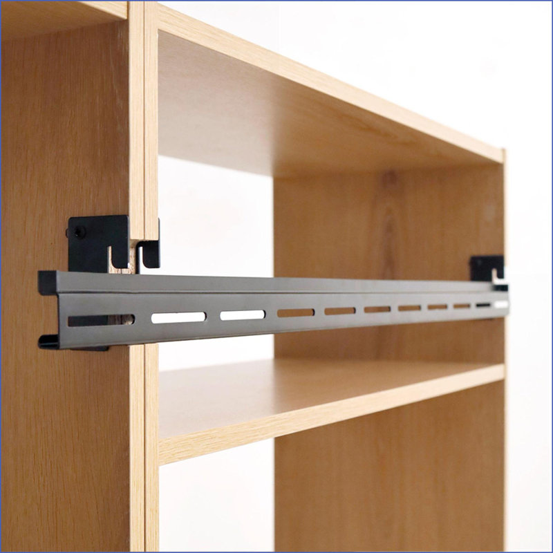 Systèmes de placard | Système d'organisation mural modulaire en bois de chêne Devi | Chêne | Bois, Brun