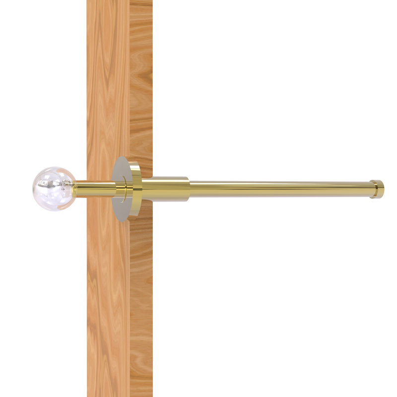 Tringle de garde-robe en métal Clearview, Laiton non laqué