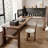 Simple solid wood L-shaped desk-1623833001