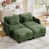 Chenille verte sélectionné