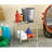 15" W Metal Shelving Unit