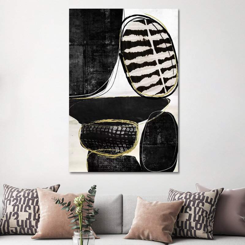 «Rock Mountain» par Nikki Chu - impression, H 60 po x l 40po x P 1,5 po, Toile tendue