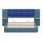 Upholstered Platform Bed With Panel, Anti-Collision Soft Rounded Corners-120877467-120877471