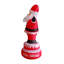 Décoration gonflable à père noël rotatif