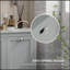 Armoire à linge polyvalente avec panier inclinable et grand rangement