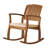 Brizio Acacia Rocking Chair with Cushion