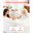 Alcove Bathtub, 48" x 30" Contemporary Alcove Acrylic Bathtub, Soaking Bath Tub with Left Hand Drain and Overflow Hole, Large Rectangular Deep Soak Tub for Bathroom with Integral Flange, White