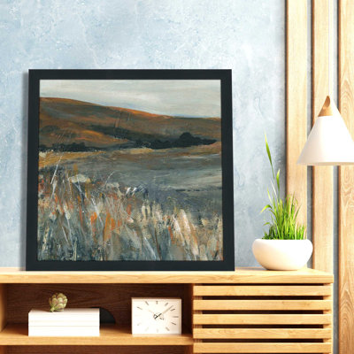 " Copper Dusk I " Acrylic Painting
