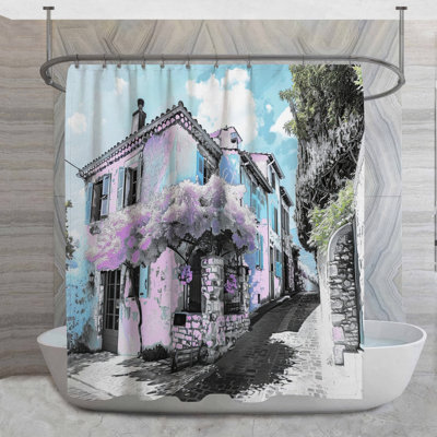 Rideau de douche French Village