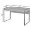 Drake 2-Drawer Walnut Writing Desk