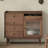 Retro Walnut Solid Wood Sideboard-374214524