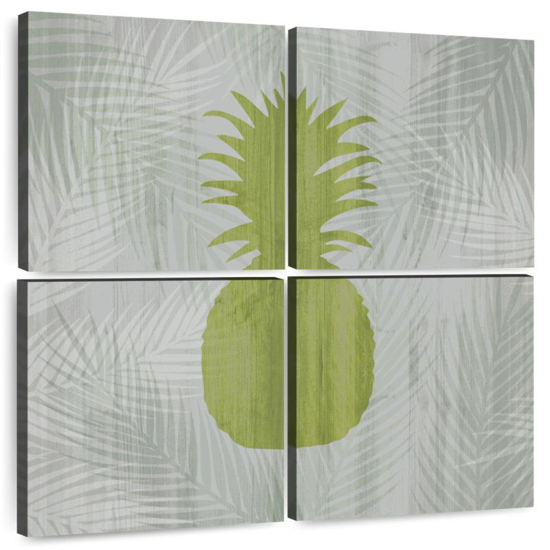 Ananas vert Yarlin, H 26 po x l 26 po