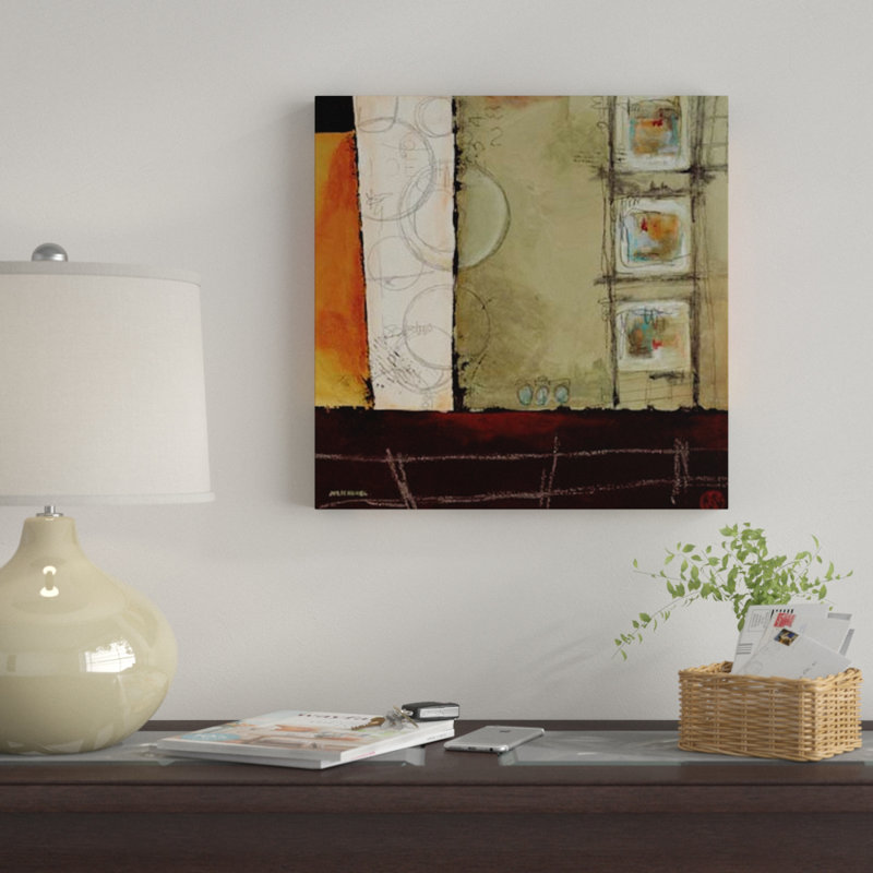 « unit i », impression sur toile, H 18 po x l 18 po x P 1,5 po, Toile tendue, Pas de tapis