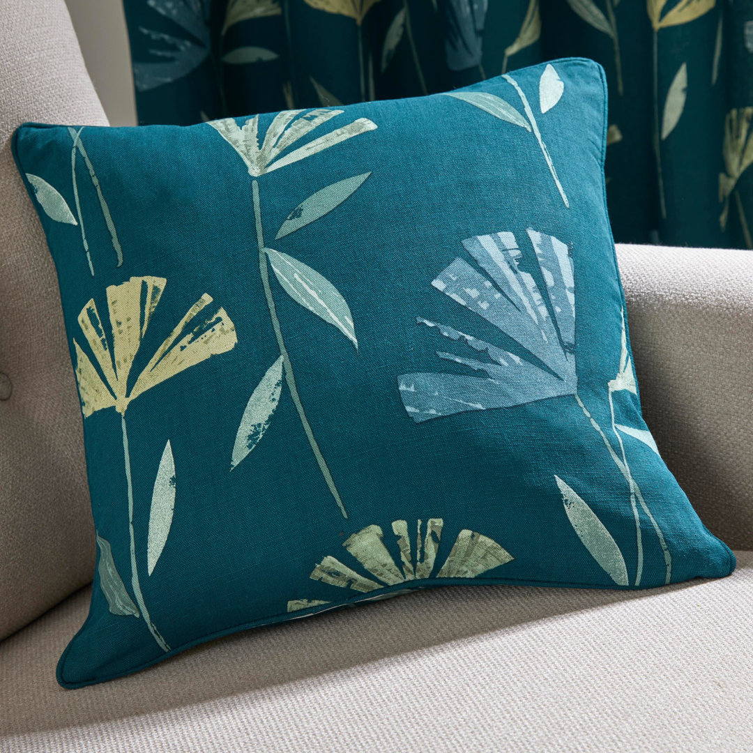 Polyfill Floral Rectangular Scatter Cushion with Filling