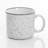 Gibson Home Altaic Speckled 17 Ounce Enamelware Coffee Mug Assortment, Set Of 4