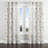Country Farmhouse Room Darkening Curtains - Green Soft Prairie Cottage Grommet Curtain - 1 Panel-534979690-534979692