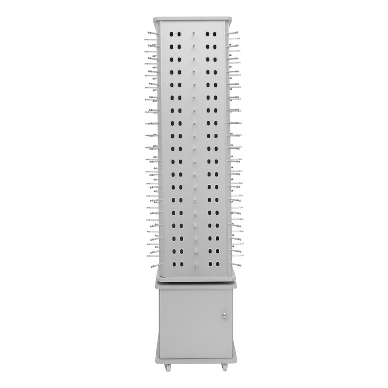 Présentoir à lunettes de soleil 4 côtés avec armoire de rangement
