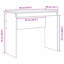 Desk 76 Cm Engineered Wood-1568320428-1568320431