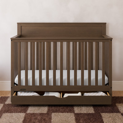 Shiloh 5-In-1 Convertible Crib With Drawer