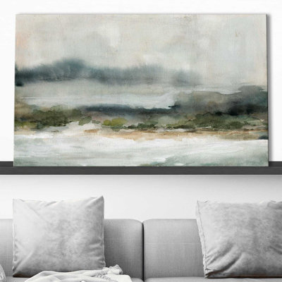 " Textured Rain I " by Carol Robinson Painting Print
