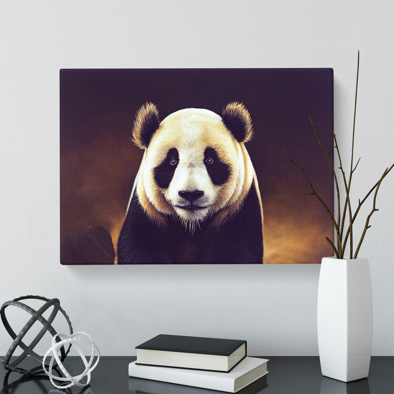 Mystical Panda - Wrapped Canvas