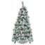 Arbre de Noël pré-éclairé enneigé-2084574649