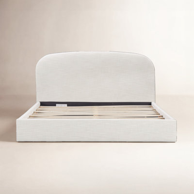 Nordic Upholstered Round Bed