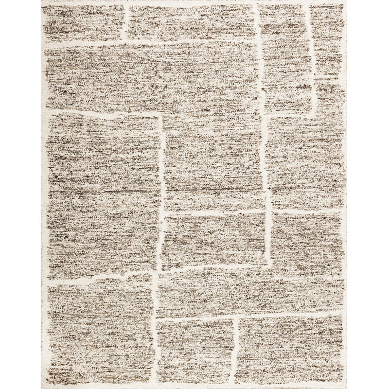 Santa Fe Flatweave Wool Area Rug, Rectangle 8' x 10'