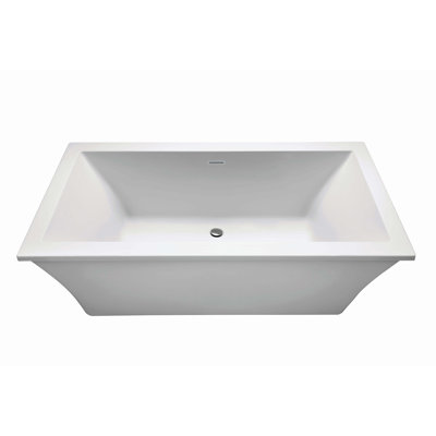 Andrea 24 Freestanding Soaker Tub - Matte