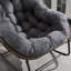 Chaise berçante d'extérieur en rotin-575661037