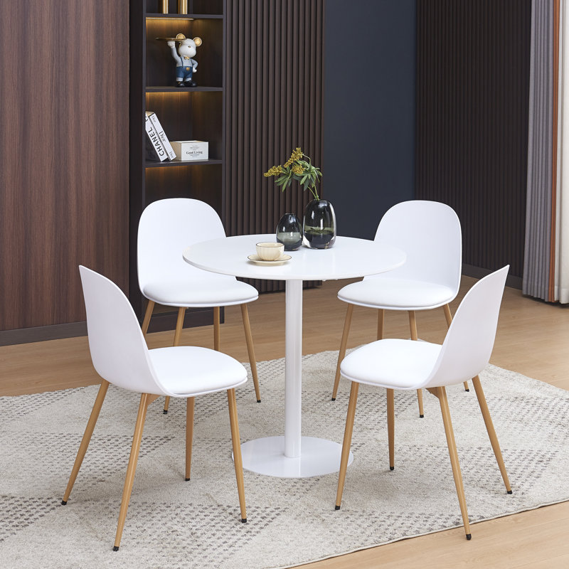 4 - Person Dining Set, White