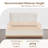Modern Boucle Upholstered Headboard  Platform Bed-561278341-561278339