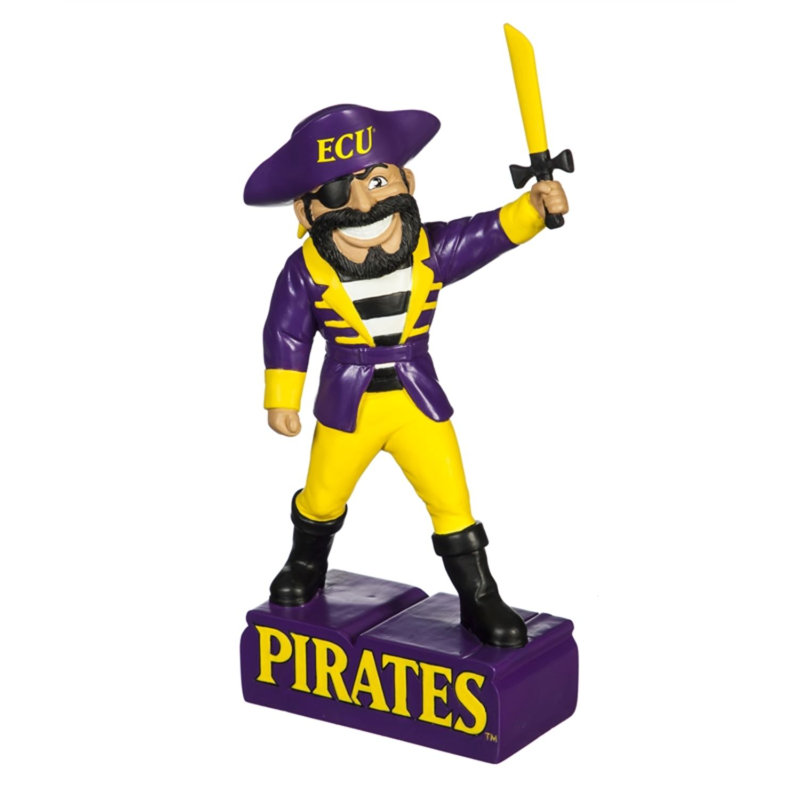 Statue mascotte ncaa team, Université East Carolina
