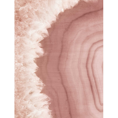 Agate Geode I Blush