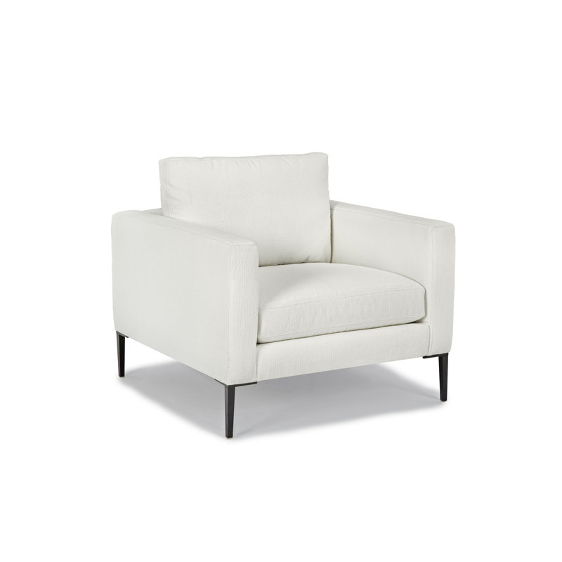 Fauteuil large de 36 po Odin, Mélange de polyester neige