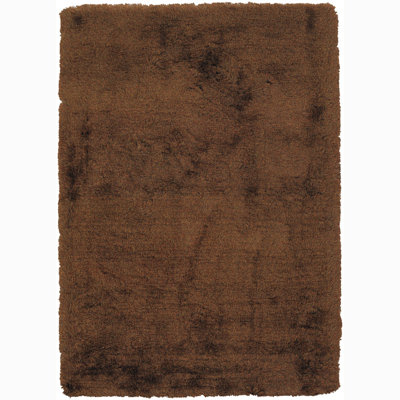 Vani Area Rug in Dark Brown