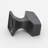 1 1/8" Length Rectangular Knob-98189356
