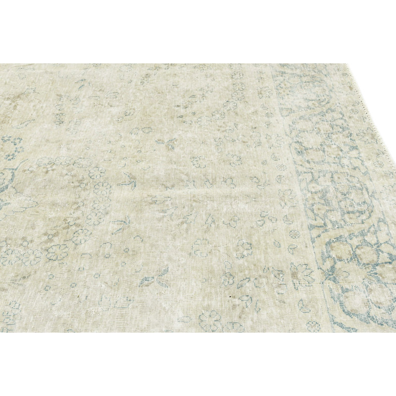 Muted Beige Traditional 8X10 Oriental Area Rug