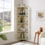 Armoire de rangement de 72 po avec 8 portes et tablettes Farmhouse-1752715502