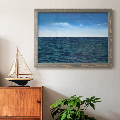 Open Water I, peinture sur toile encadrée