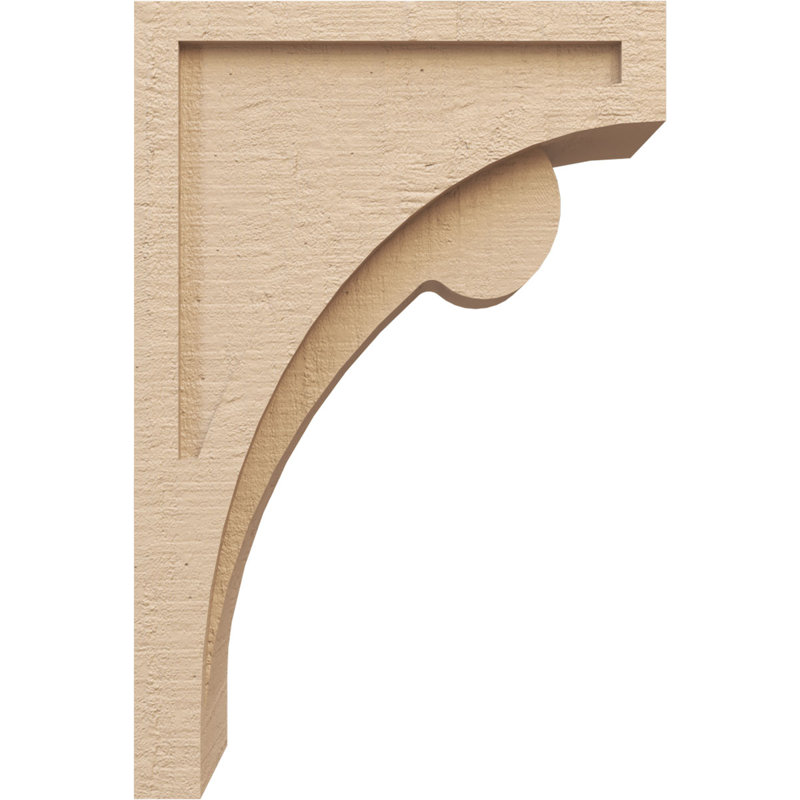 Bois de cèdre brut Viola TimberThane Corbel, apprêté brun clair, H 21 po x l 7 po x P 14 po
