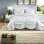 Striped and Floral Comforter Set