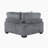 Brinsley 45" Modern & Contemporary Corner Chair with Corduroy Fabric Upholstery, Adjustable Backrest, Foam over Pocket Coils-1517716612