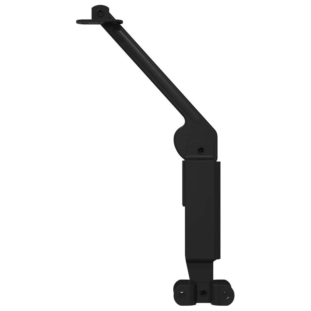 Vidaxl Lid Support Hinge Black Steel Hardware Furniture Metal Spring Mechanism