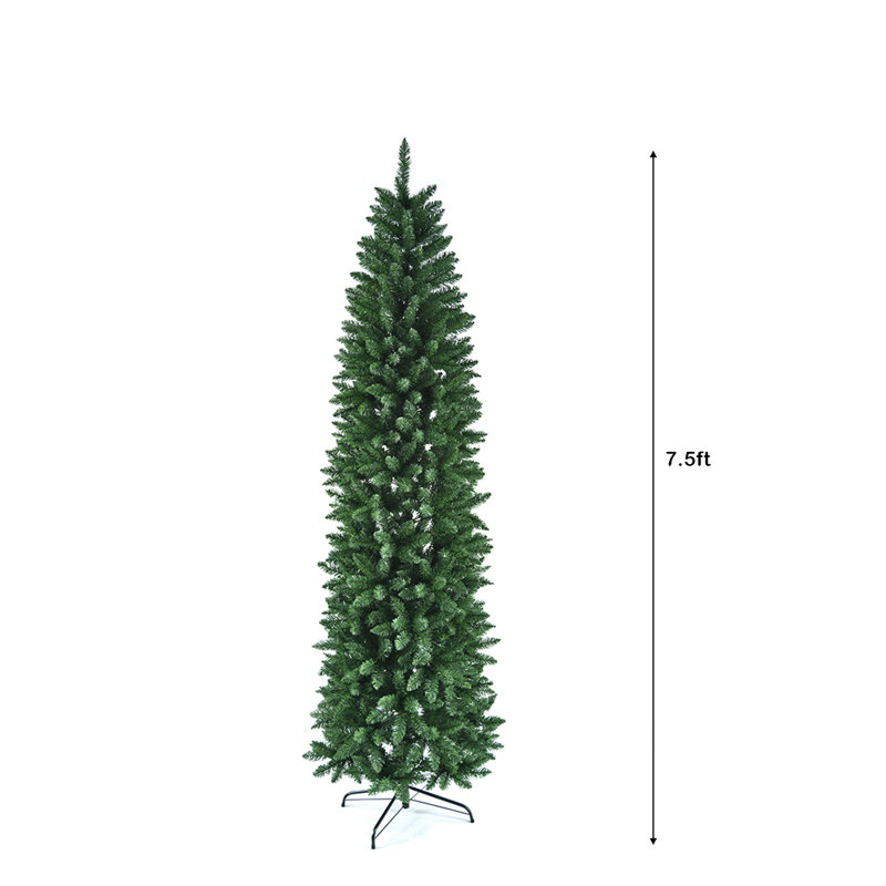 228.6cm H Artificial Pine Christmas Tree, 225cm H x 50cm W x 50cm D