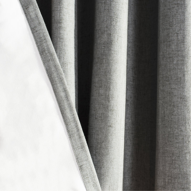 Kina Room Darkening Curtain Single Panel, 52" W x 96" L